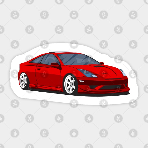 Toyota Celica gt-s Sticker by Rebellion Store